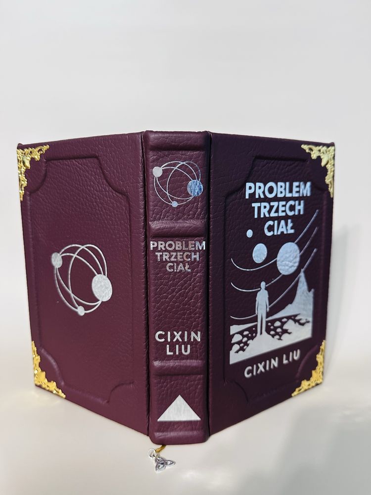 Trylogia Wspomnienie o przeszłości ziemi - Cixin Liu - skórzana oprawa