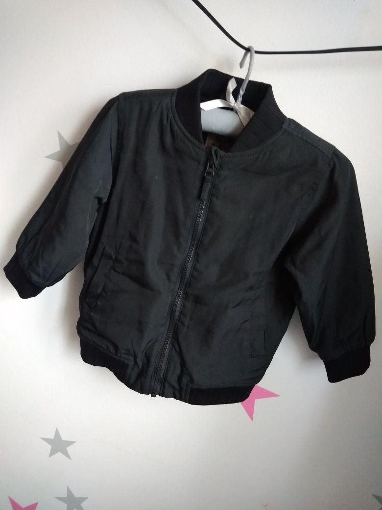 Next kurtka kurteczka bomberka flek 1.5-2 latka 92 cm przejściowa