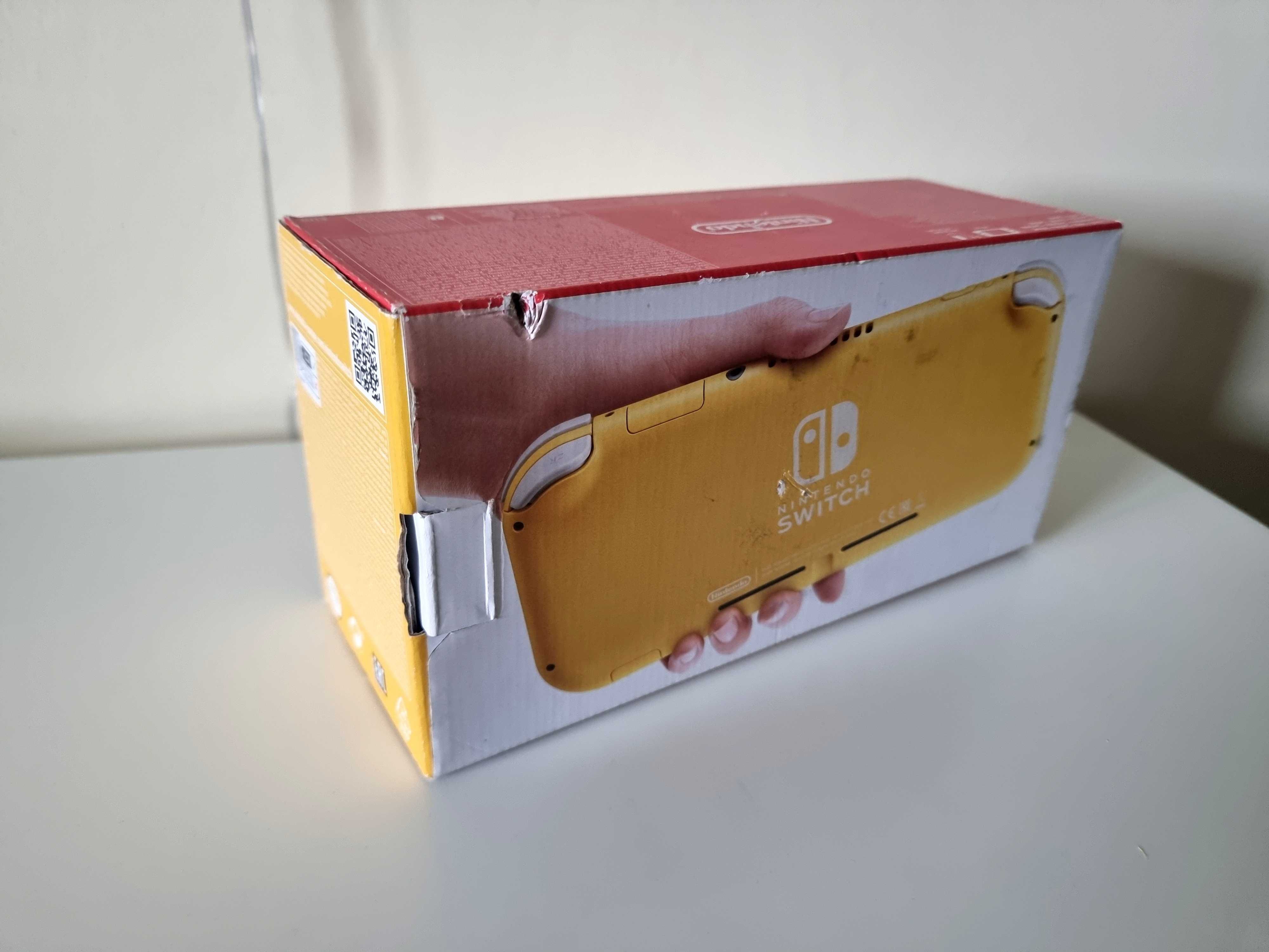 Konsola Nintendo Switch Lite komplet żółta