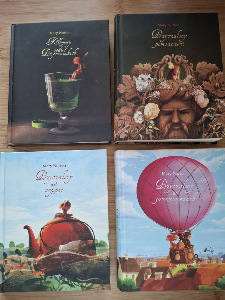 Pożyczalscy Mary Norton tomy 2-5