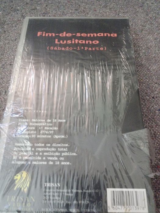 Cassetes de VHS filme