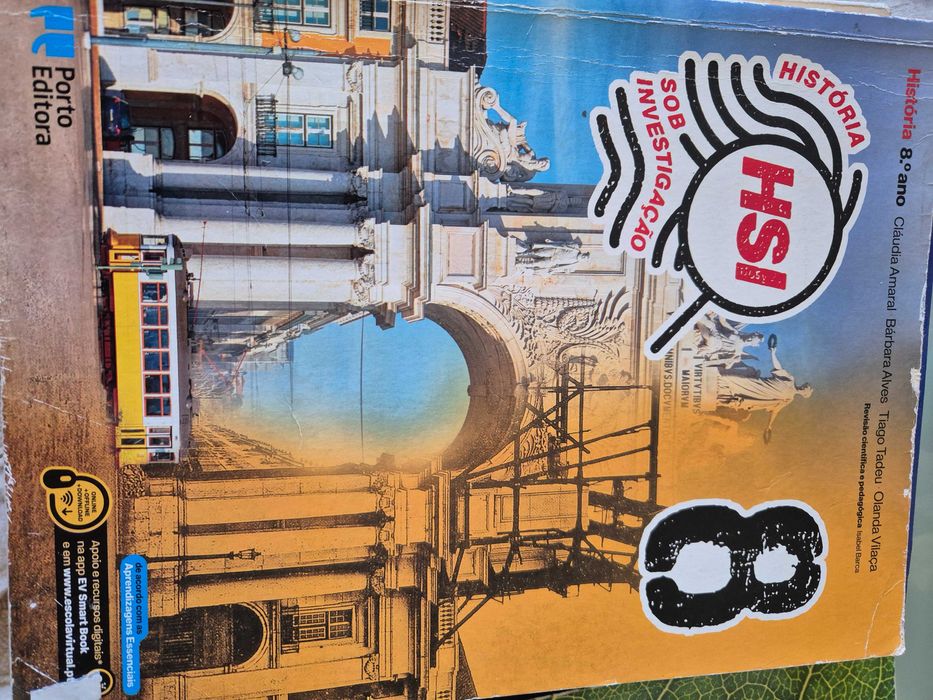 HSI 8 HISTORIA SOB INVESTIGAÇÃO Manual E Caderno de Atividades
