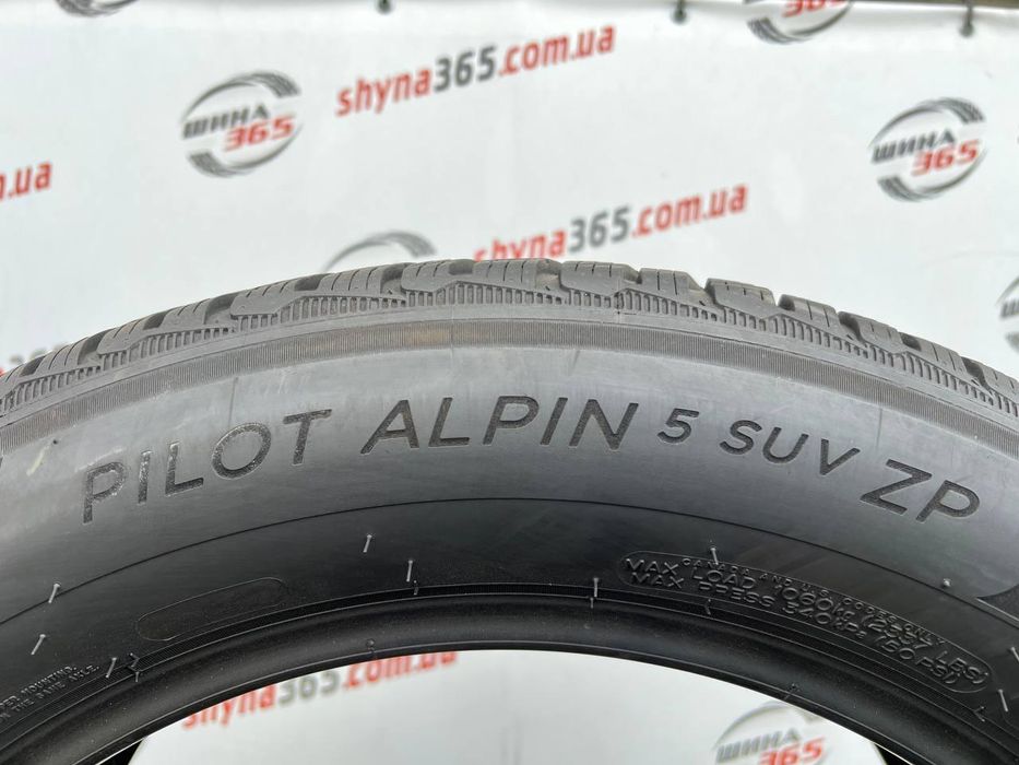 265/50 r19 michelin pilot alpin 5 suv run flat 5mm шини бу зима