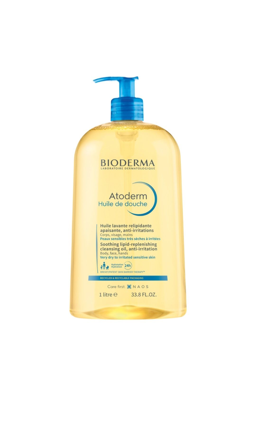 Bioderma atoderm żel do kąpieli dla skóry wrażliwej i dzieci 1l. Żel j