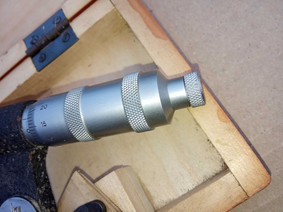 Микрометр резьбомерный со вставками  175мм на 200мм(комплект), новый