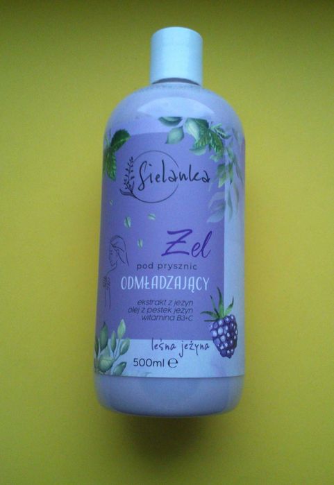 Żel do kąpieli jeżynowy wit C B3 B5 jesień jesienny prysznic andrzejki