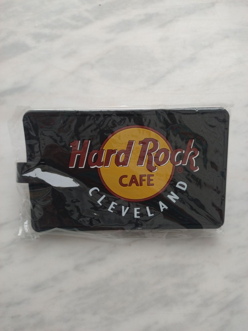 Adresownik, zawieszka na bagaż Hard Rock Cafe Cleveland