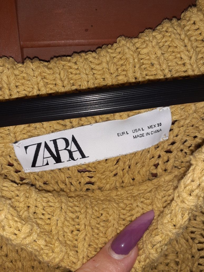 Gruby sweterek Zara