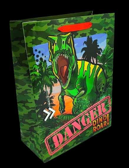 Torba prezentowa Dino Roar! Danger 34 cm