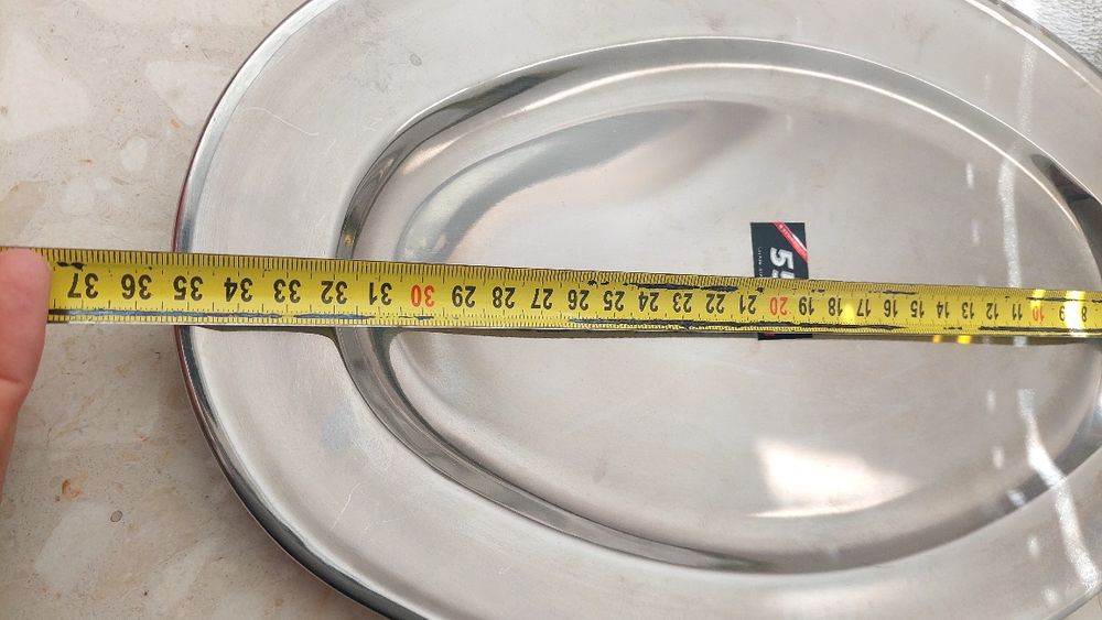 Patera metalowe szt 2 z Węgier stał nierdzewna Vintage