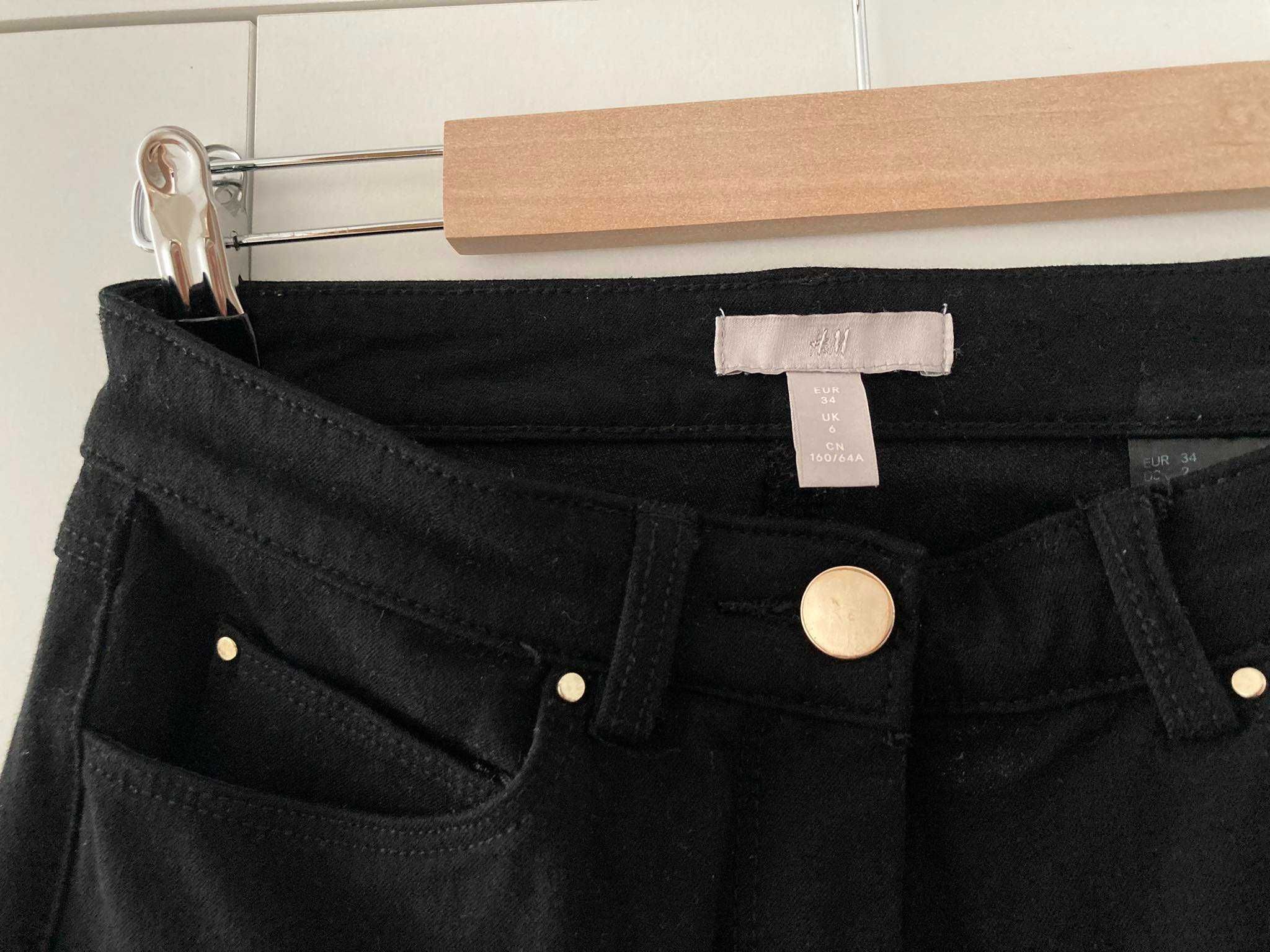 Czarne spodnie H&M