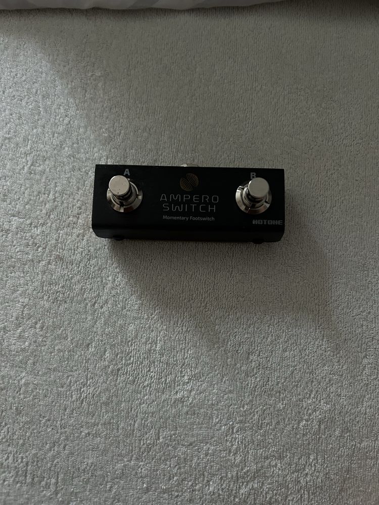 HX Stomp + case + Hotone Ampero Switch