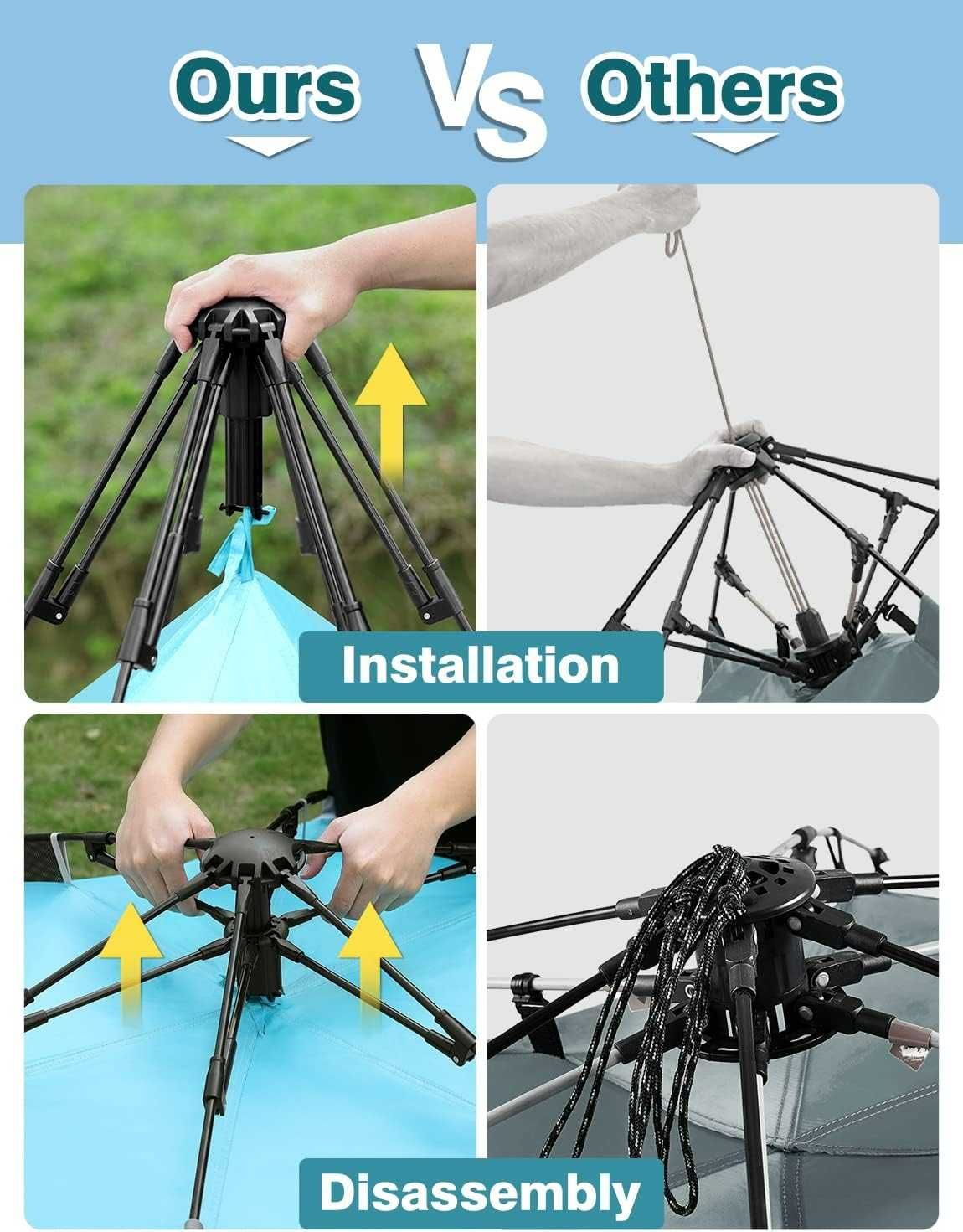 Палатка намет Qeedo Quick Palm Beach Tent Sun Shelter