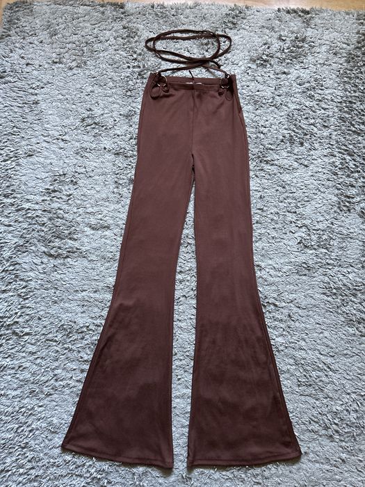 Dzwony damskie Bershka brązowe