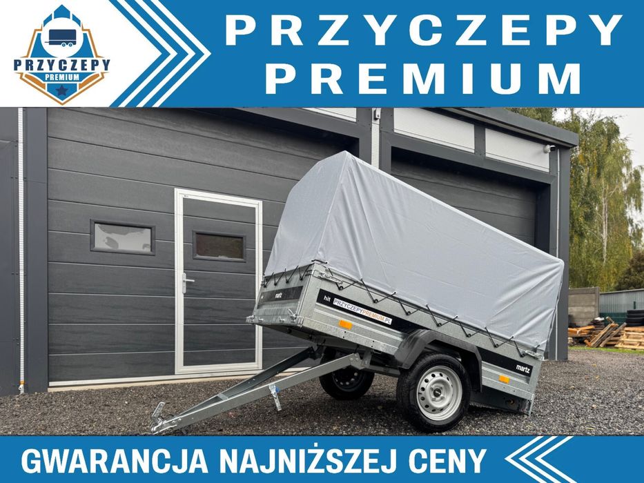 Przyczepa MARTZ HIT 200 KIPP + Stelaż z plandeką SPAWANA POLSKI PROD.