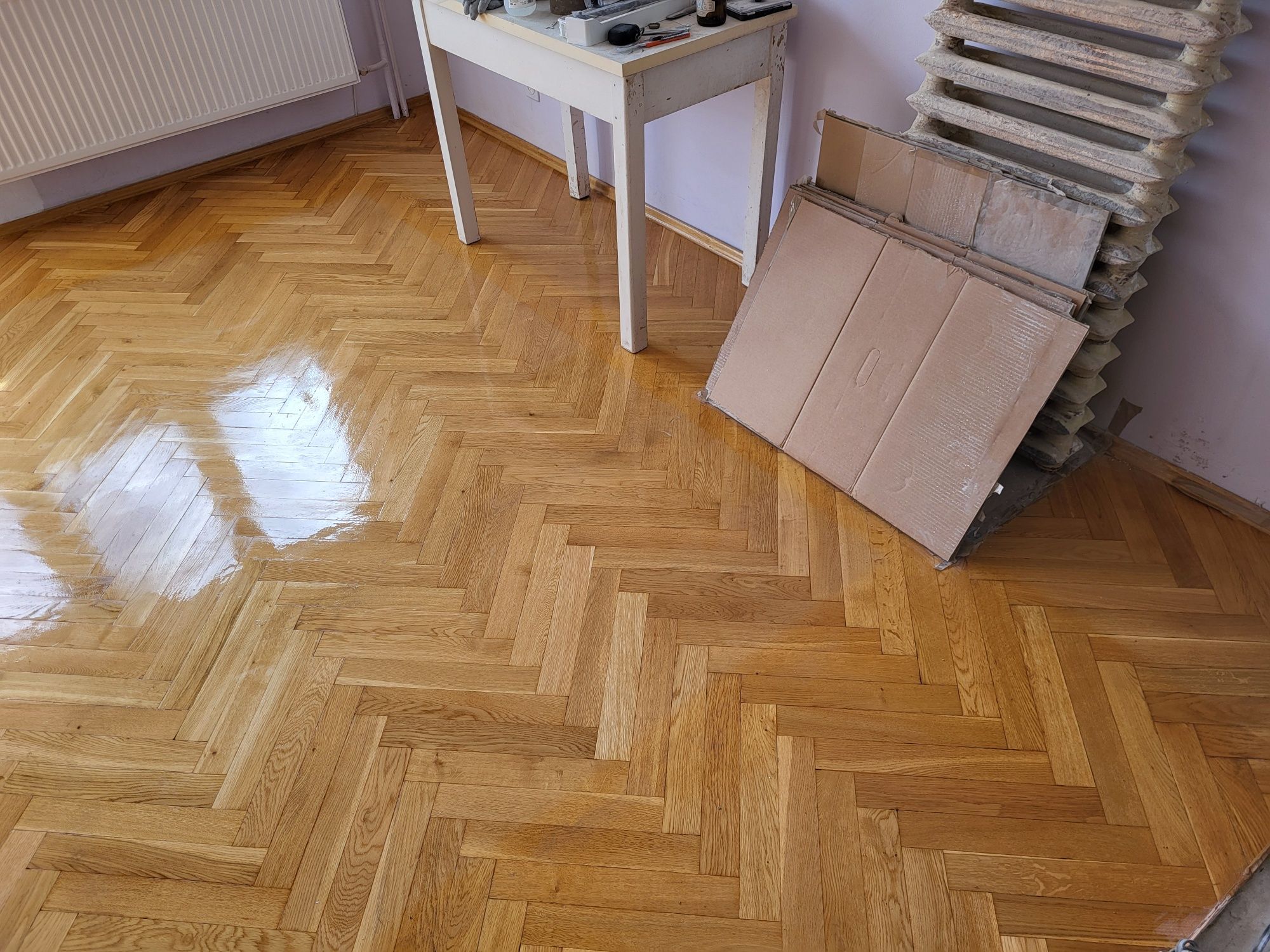 Parkiet dębowy jodełka klasyczna 400x65 gratis listwy