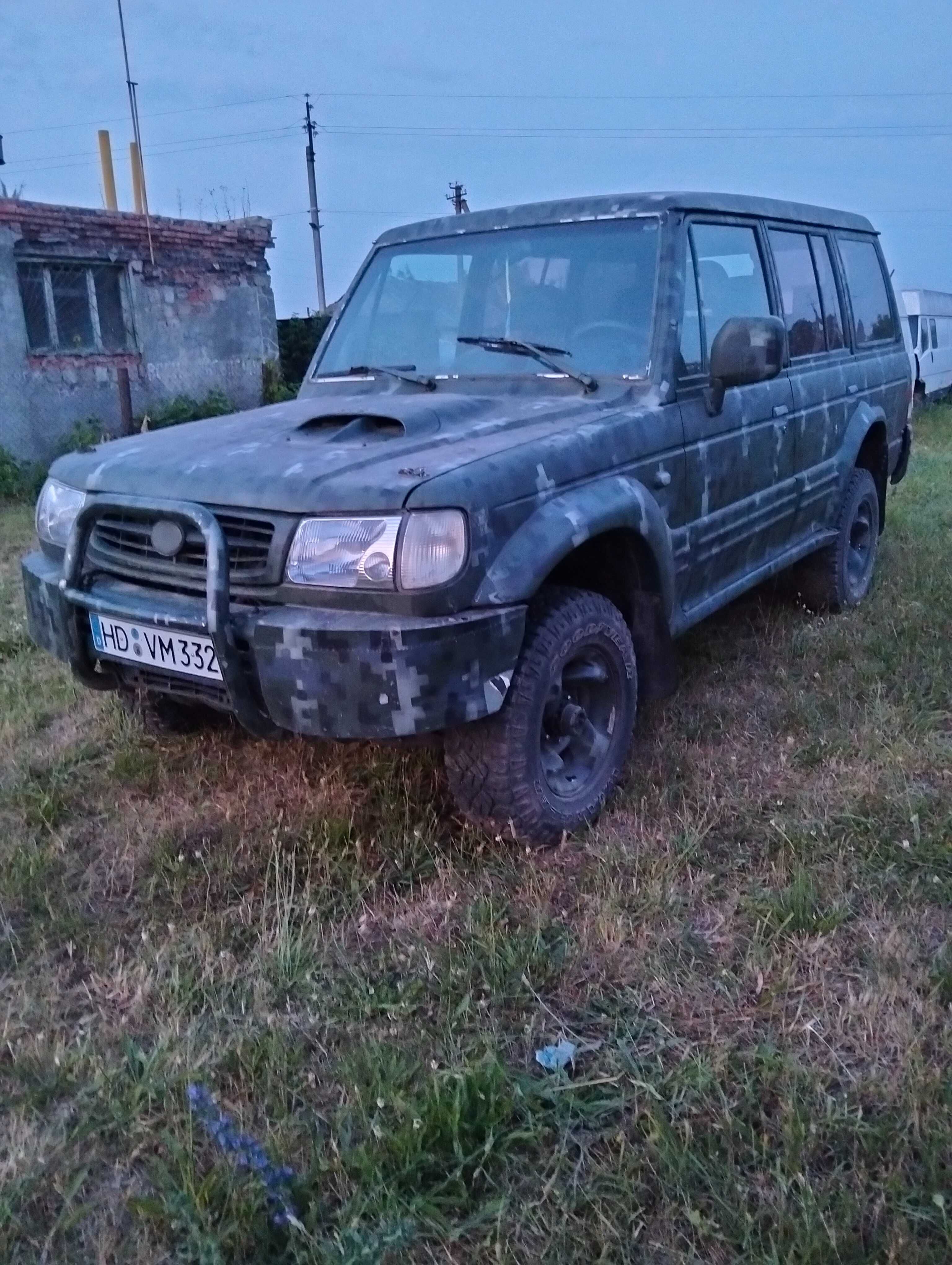 Хундай Галопер рамний дизель двигун Міцубісі Паджеро обмін
