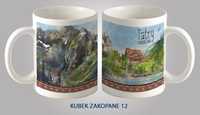 Kubek ceramiczny Tatry zakopane różne wzory