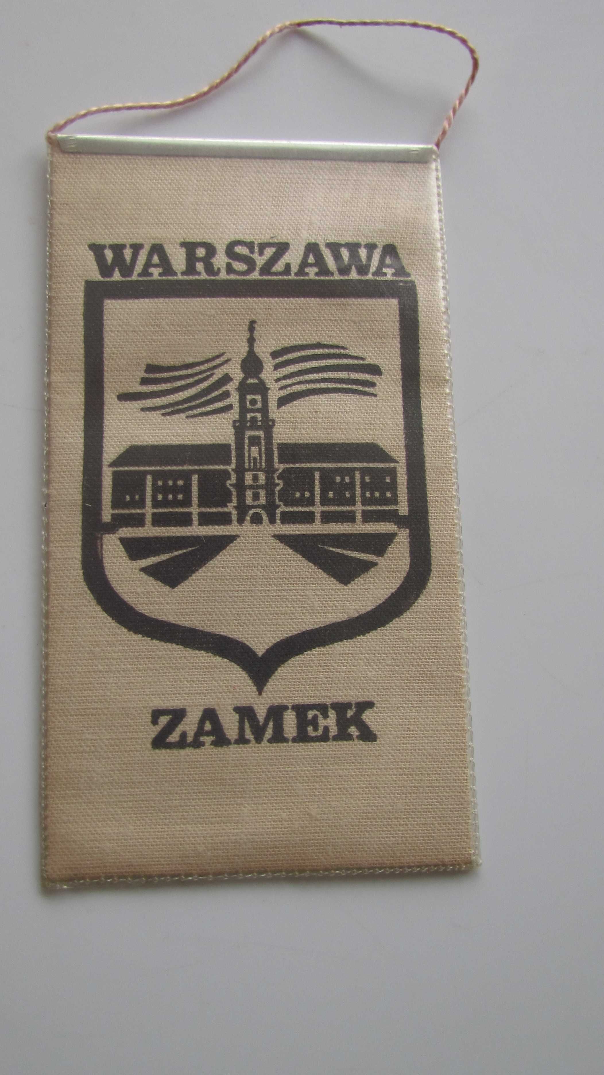 Proporczyk Warszawa Zamek Królewski Stolica