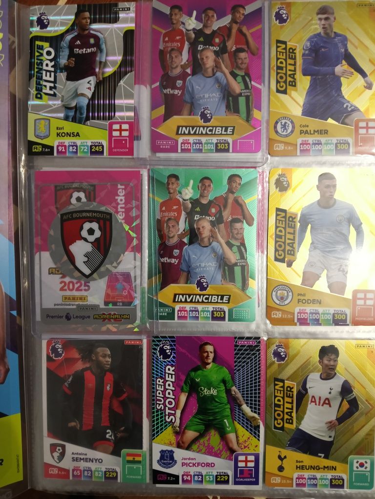 Premier League Panini 2025