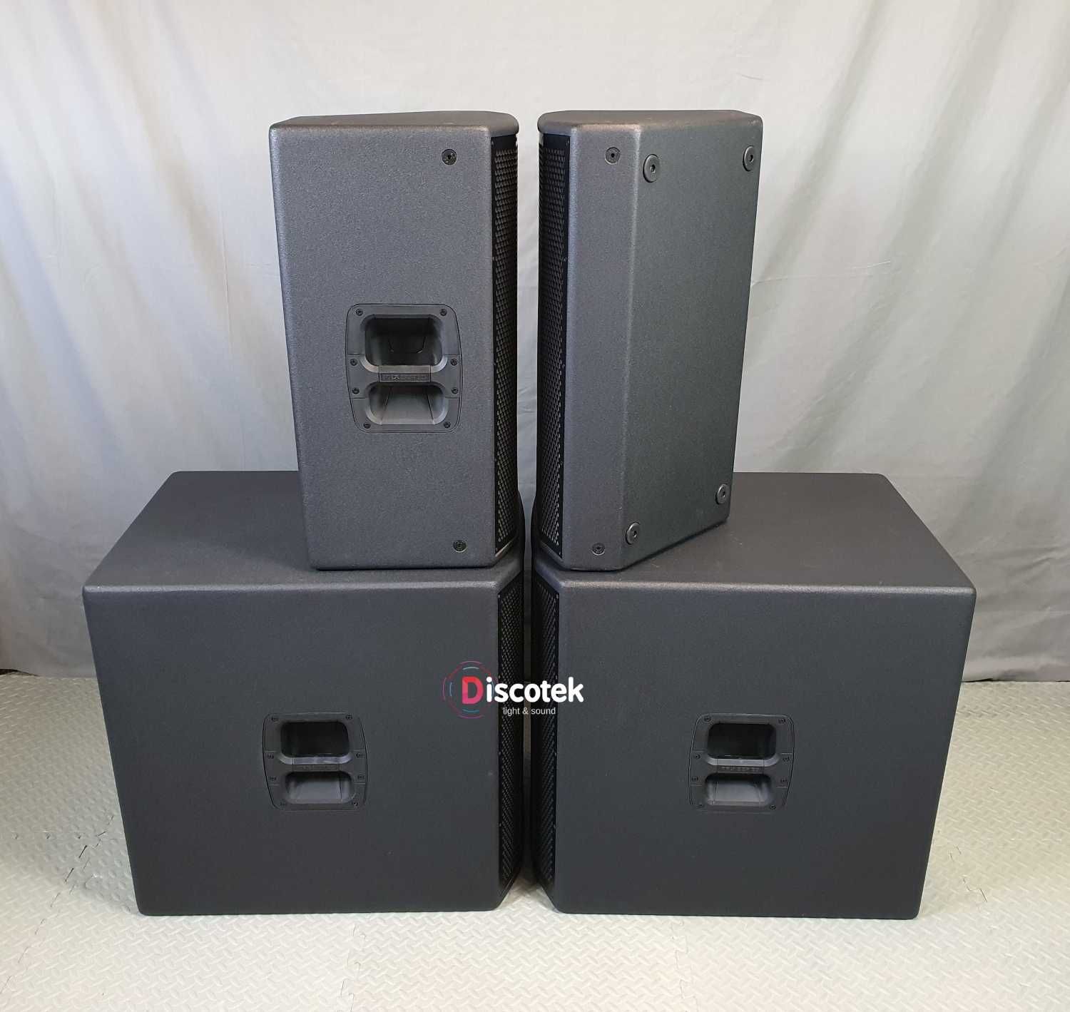 JBL PRX815W + 818XLFW | Jak nowe | Aktywne | Pokrowce |