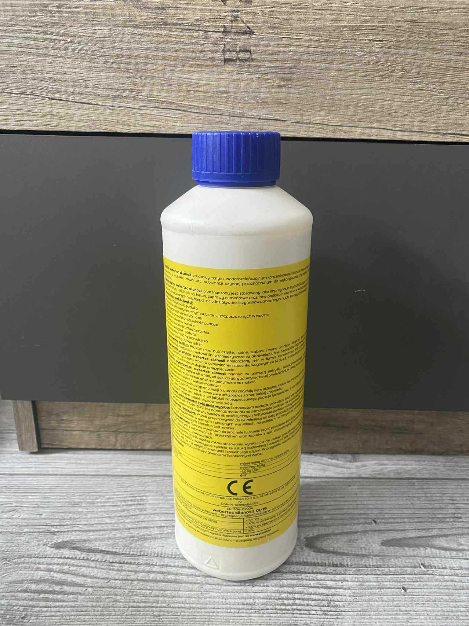 Impregnat hydrofobizujący webertec silanosil 1 L