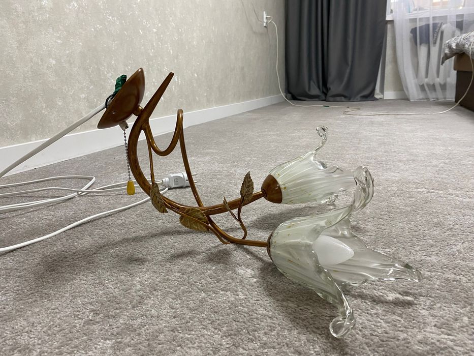 Люстра+світильник