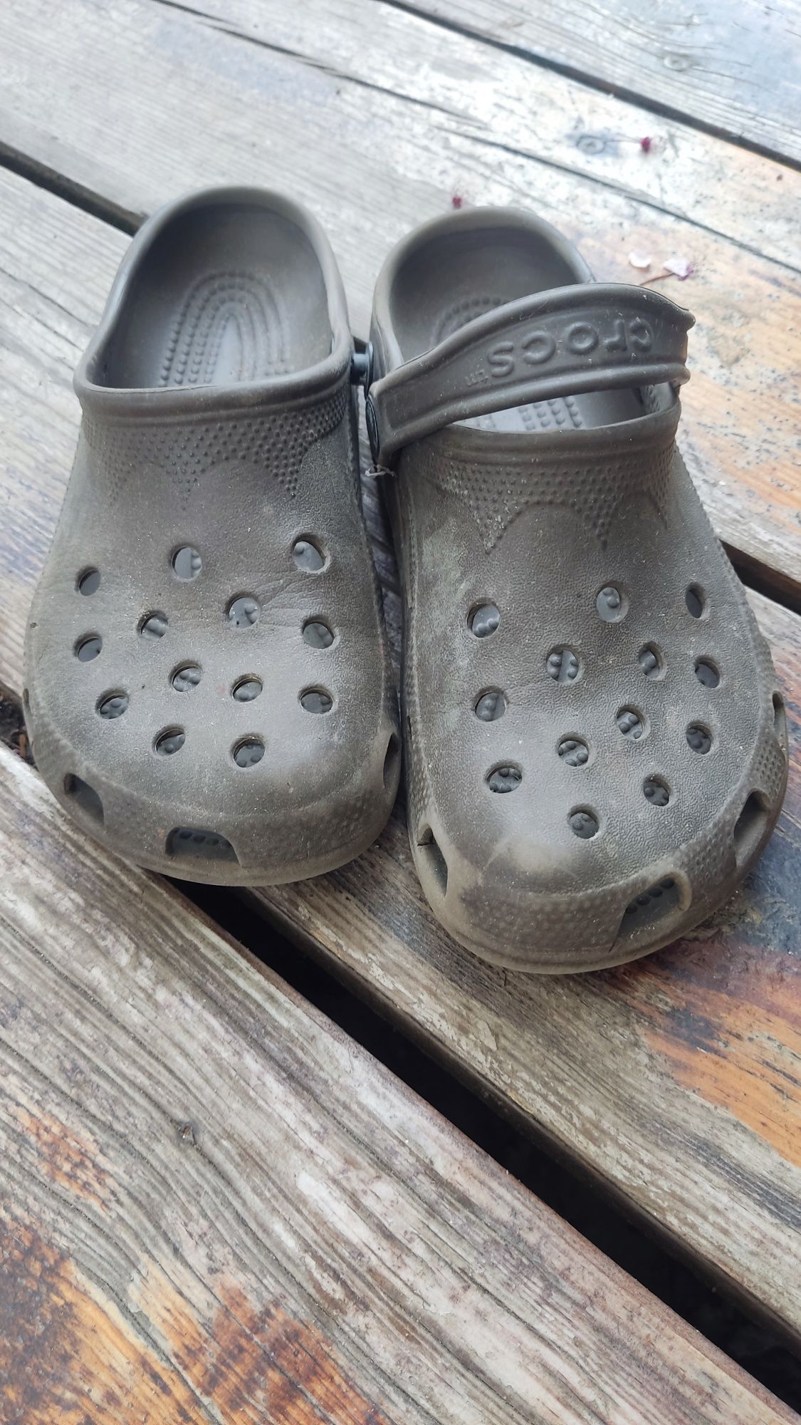 Klapki crocs szare 36/37