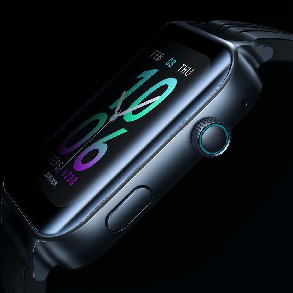 smartwatch jr-ft6 zegarek sportowy ip68 z funkcją odbierania połączeń