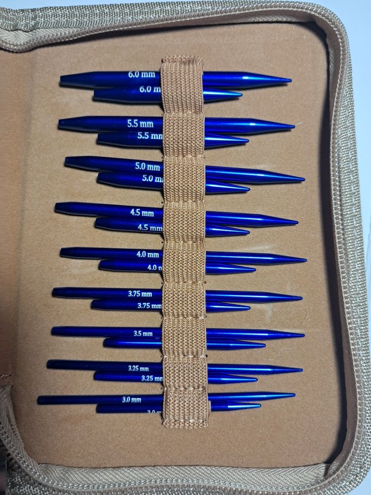 Zestaw drutów do robienia na drutach jak knitpro komplet dziewiarski