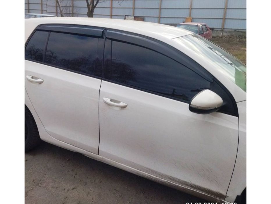 Volkswagen Golf 5/6 HB Вітровики (4 шт., Sunplex Sport)