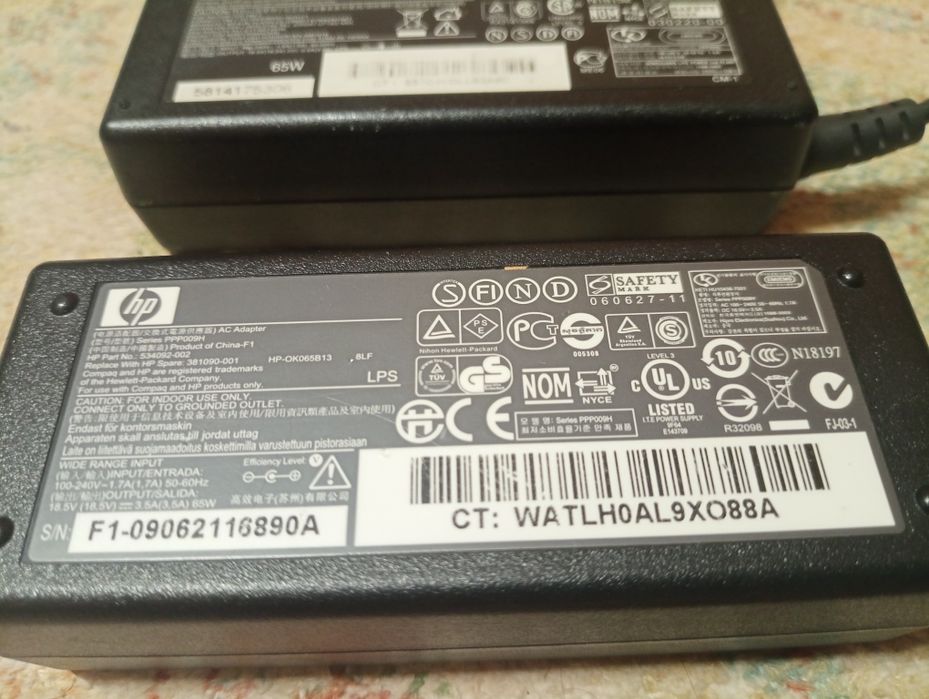 Блок живлення для ноутбука HP зарядне