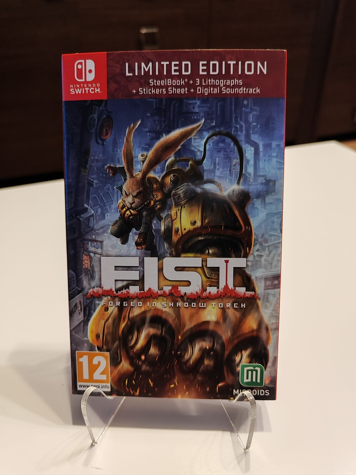 Fist Forged In shadow torch limited Edition Nintendo Switch