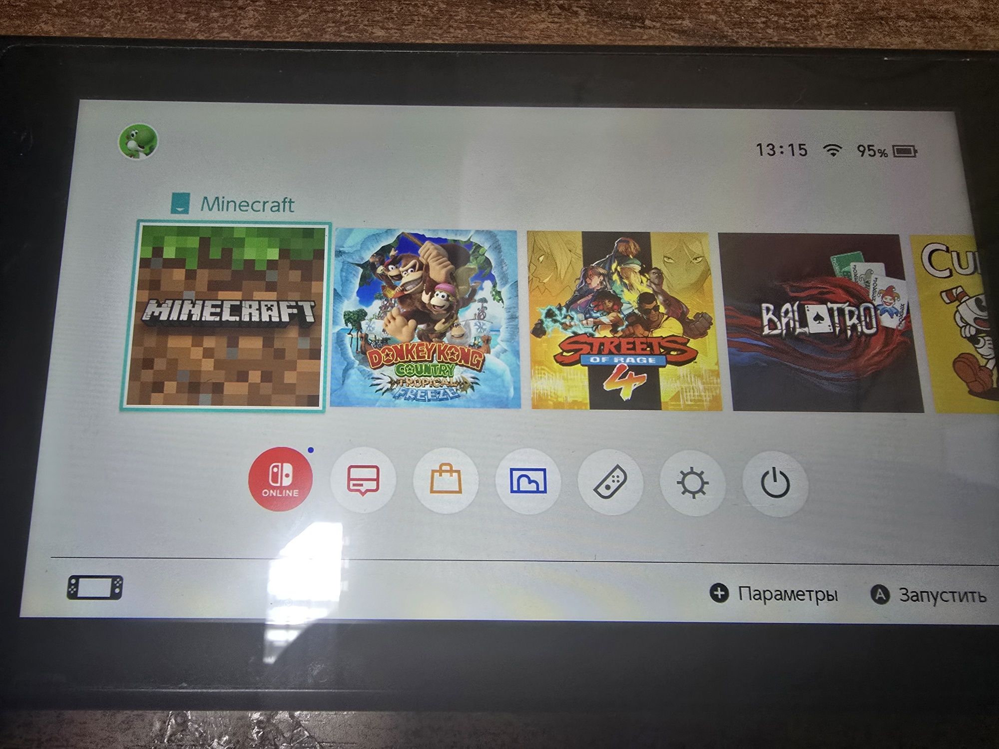 Портативна ігрова приставка Nintendo Switch кефір