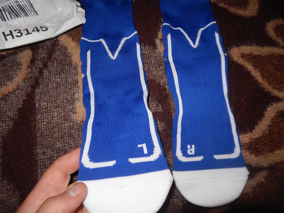 Wyprzedaż->h3145 JAKO getry piłkarskie Lazio, granatowe niebieskie, L