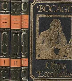 Bocage - Colecção Completa Obras Escolhidas (3 volumes)