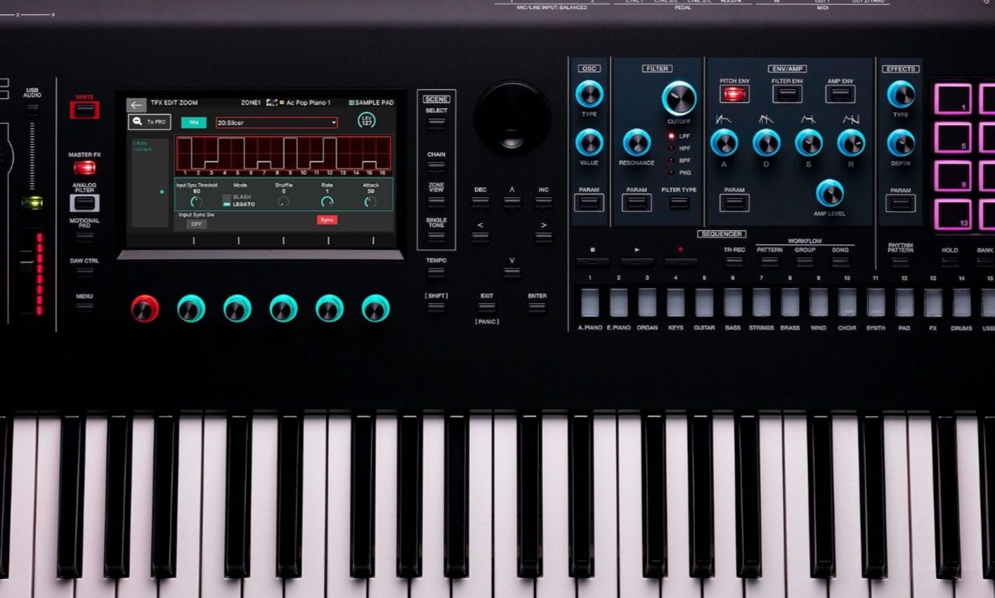 Roland Fantom 8 EX + RPU-3, gwarancja 9 lat