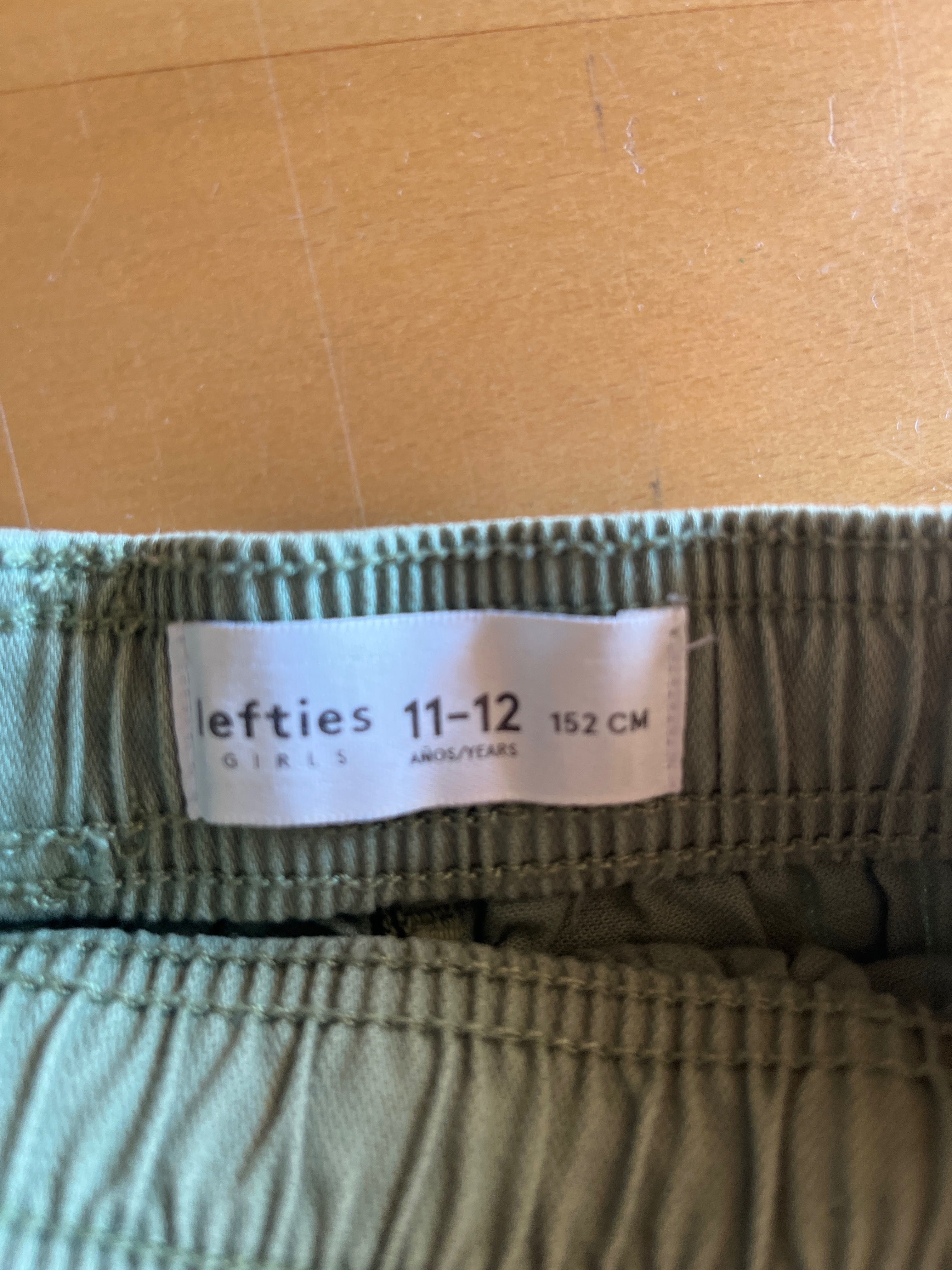 Calções Verdes LEFTIES Para Menina