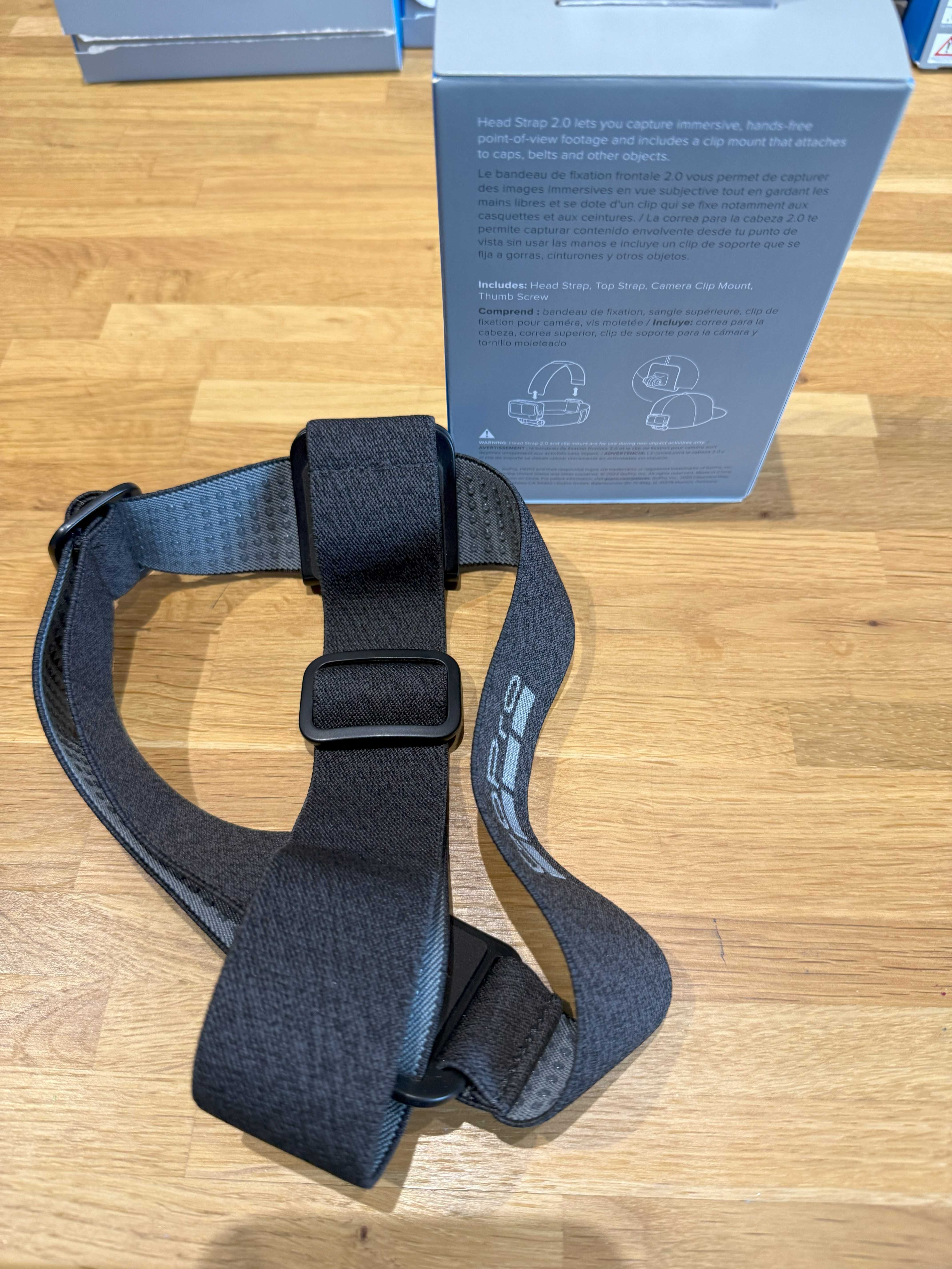 Opaska na głowę GoPro Head Strap 2.0, oryginalna