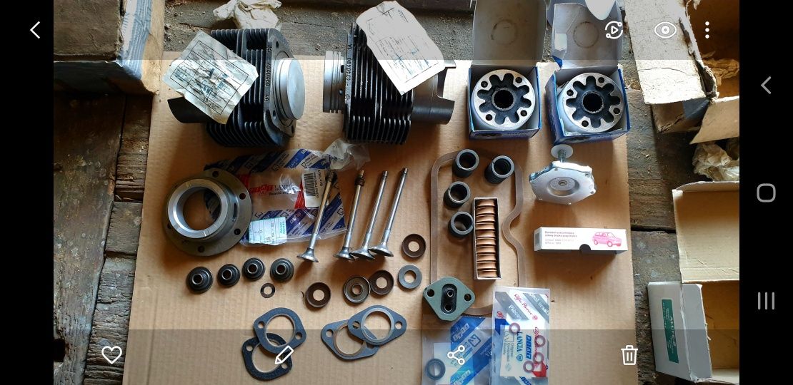 Fiat 126p 600 cm cylindry  nominał FSM  cylindry tłoki itp.