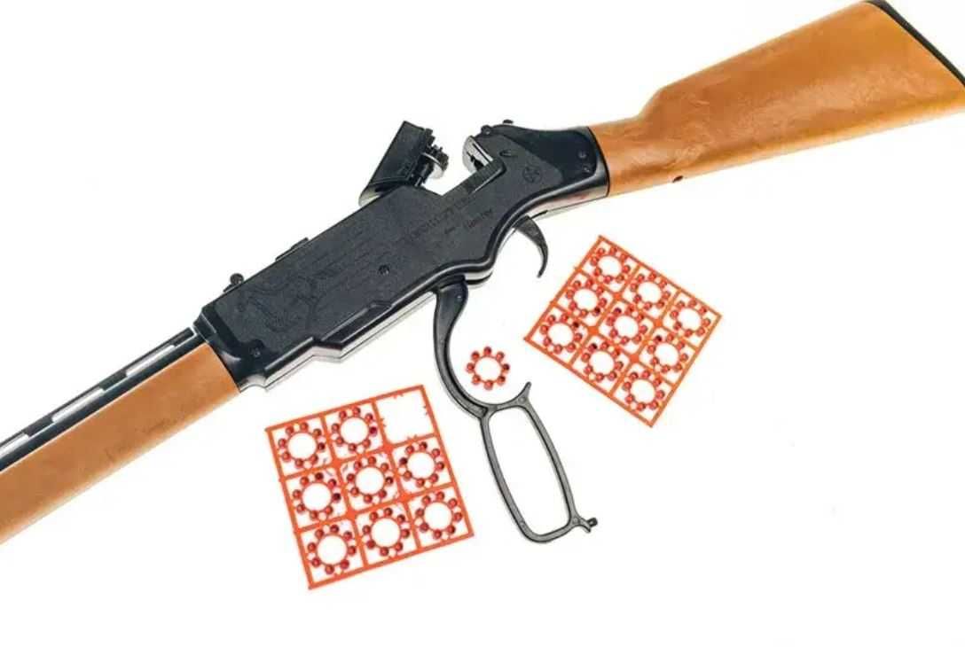 Детское игрушечное ружье с пистонами и биноклем Игрушечная винтовка