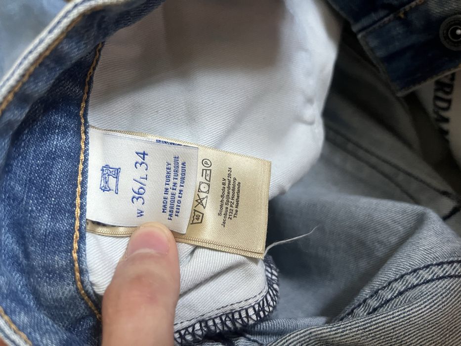 Джинсы scotch&soda ralston. Оригинал