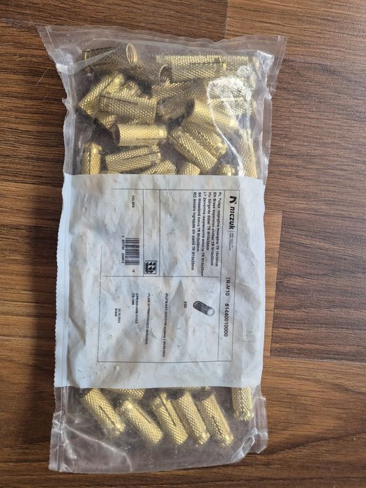 Tuleja rozprężna mosiężna TR 10x33 NICZUK !! Okazja!!