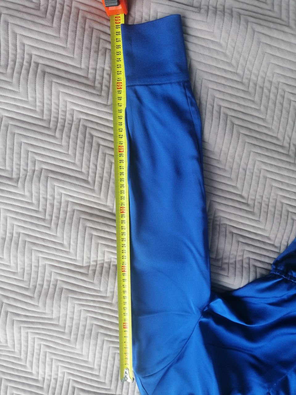 Sukienka kobaltowa niebieska H&M