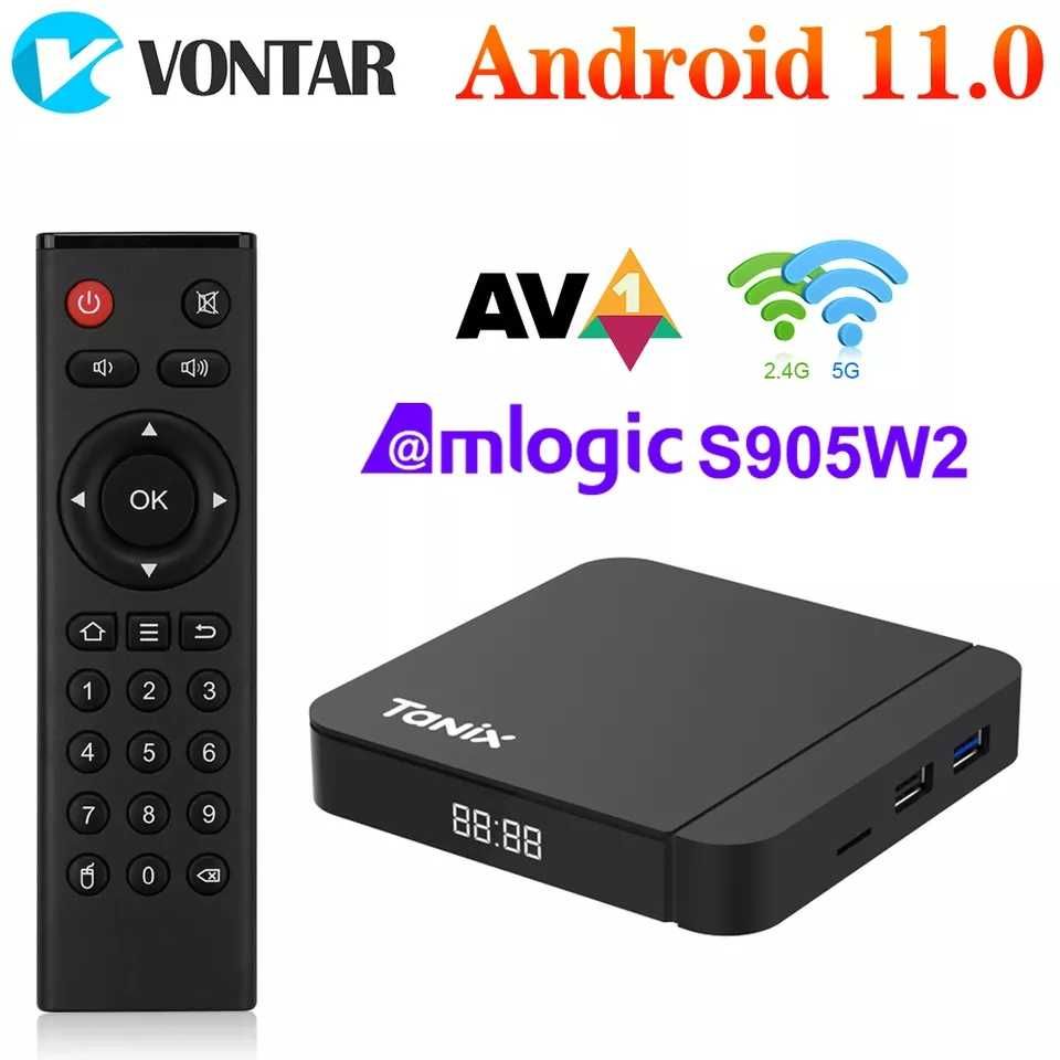 TANIX W2 4/32GB та TANIX W2 Pro 4/64  sS05W2 прошивка Android TV