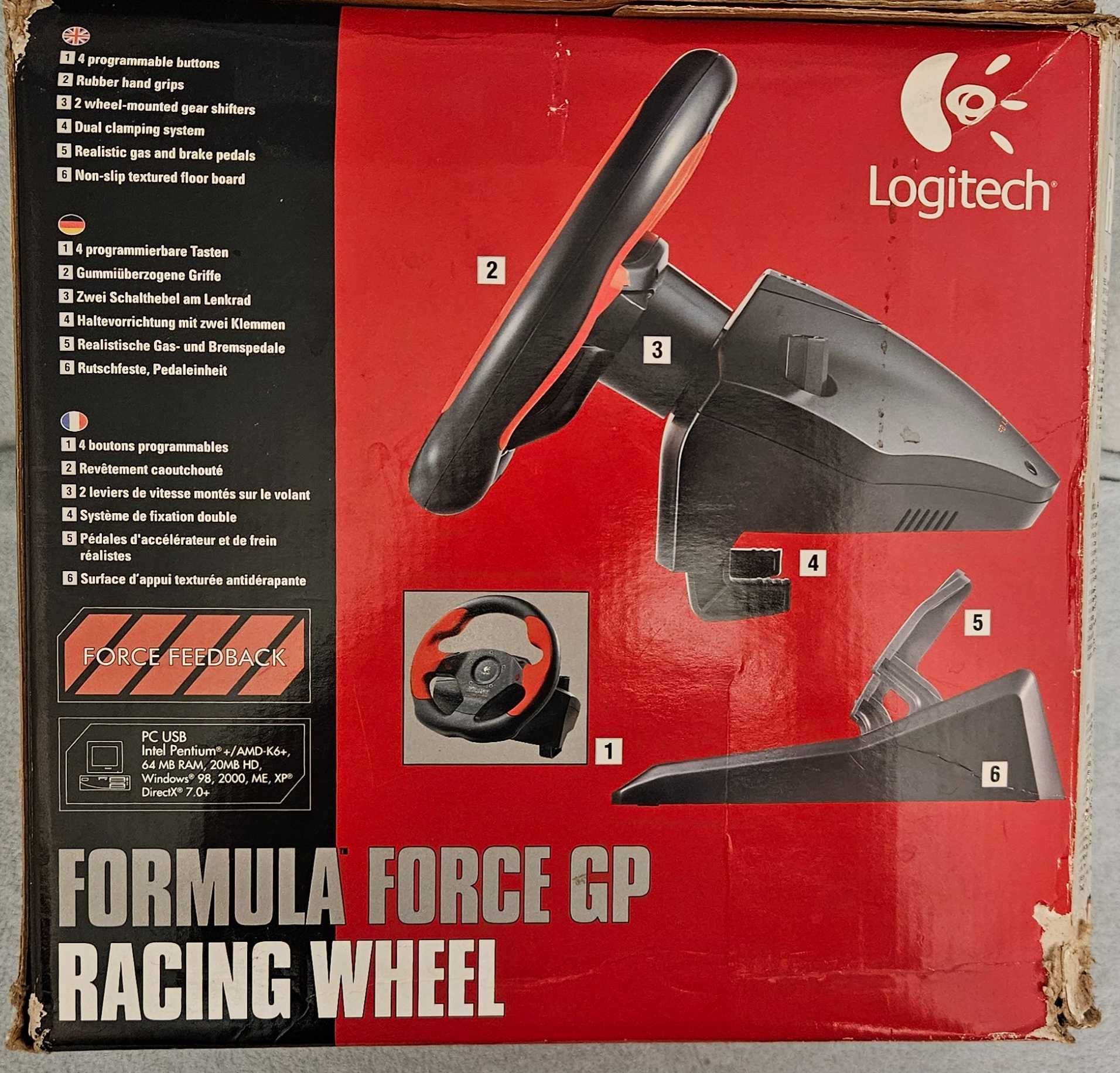 Kierownica Logitech Formula Force GP z force feedbackiem