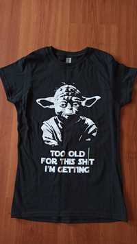 Koszulka t-shirt S  Yoda star wars