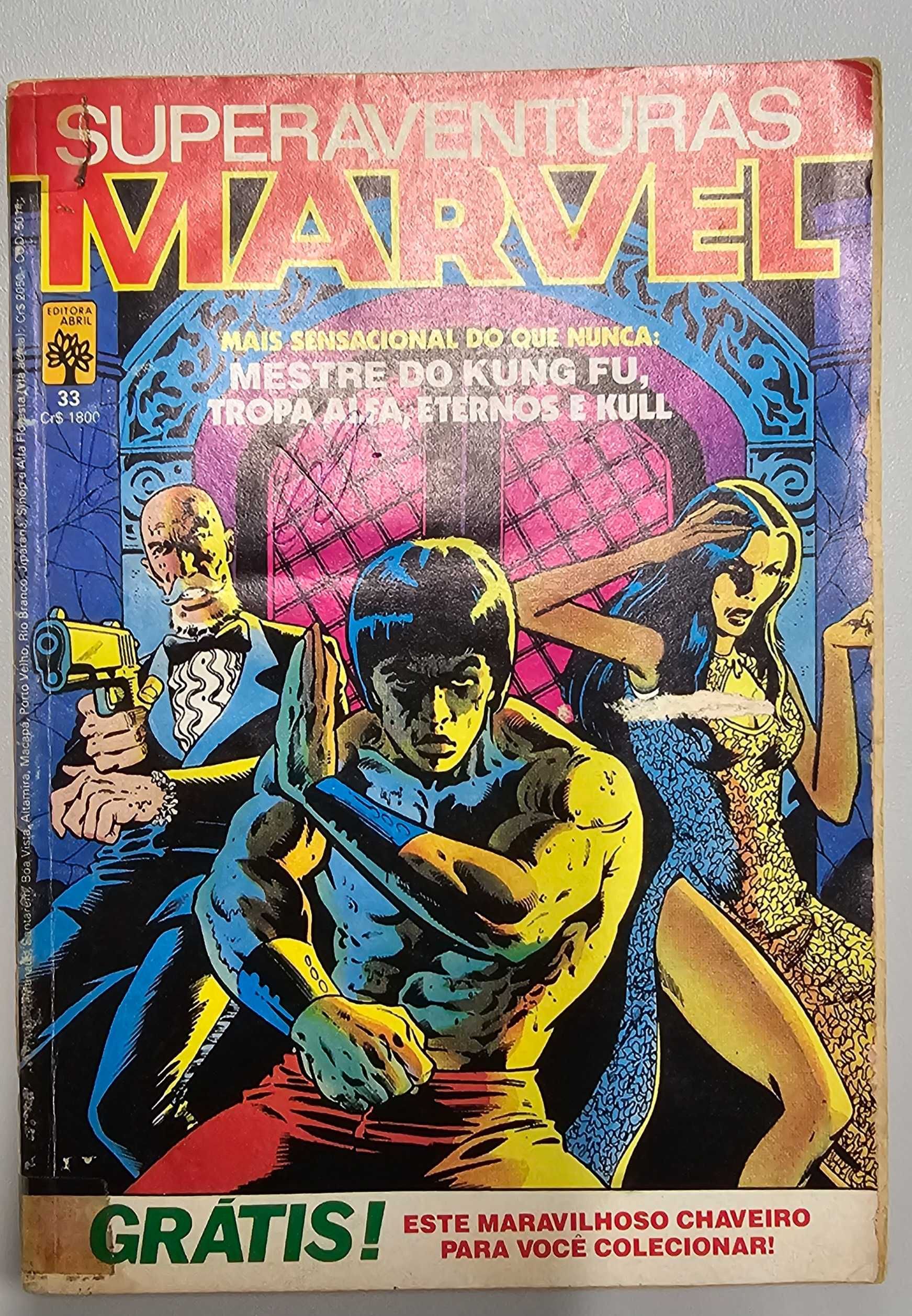 Revista SuperAventuras Marvel editora Abril