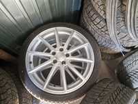Felgi oryginalne vw/śkoda/audi 5x112 19 , nowe opony zimowe 225 40 r19