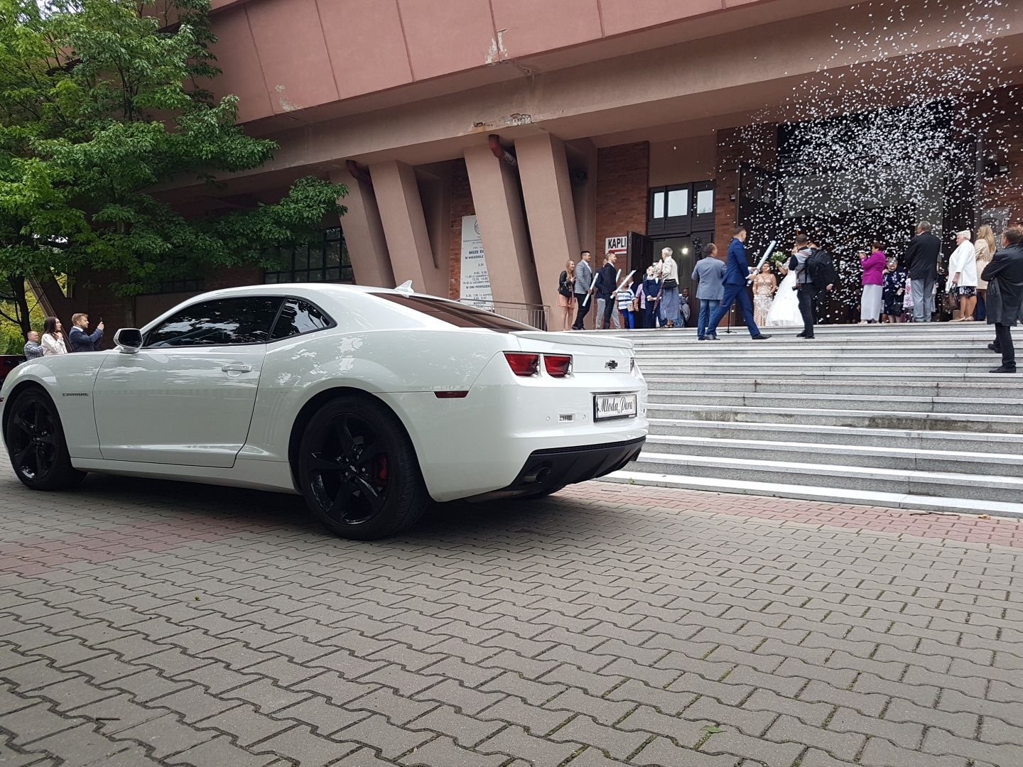 Chevrolet Camaro wynajem auto do ślubu wesela komunia ślub  sportowe